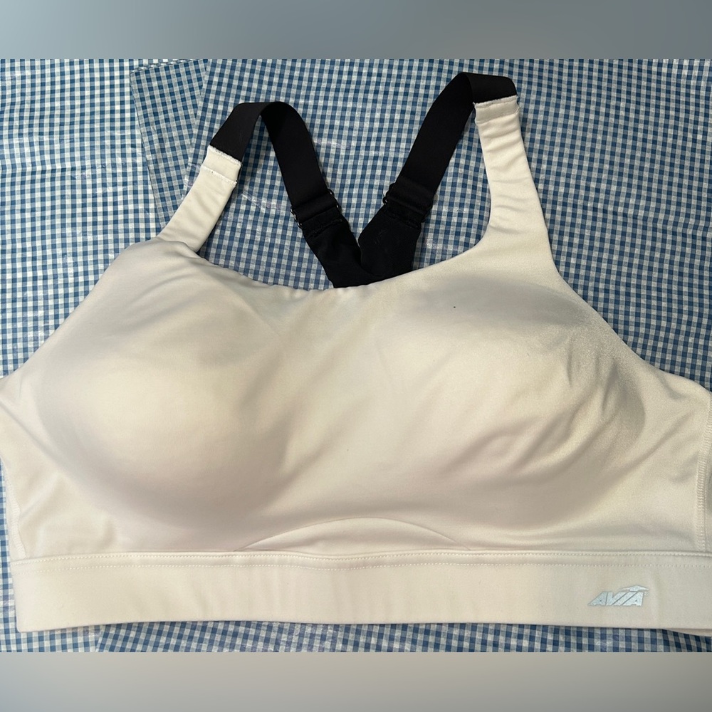 Avia Sports Bra with Black Straps
